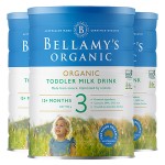 【澳洲直邮】bellamy's有机婴儿奶粉贝拉米3段 3桶一箱（澳洲直邮 一定需要提供身份证号 无身份证号发不了货）